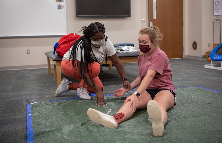 First on scene: Clinical simulations prepare App State athletic training students